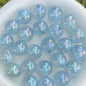 Glow In The Dark Bubblegum Beads 20mm Mermaid Color Pastel 10pcs 8