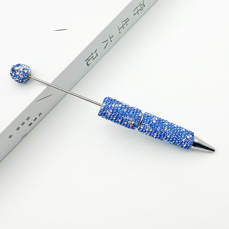 DIY Creative Exquisite AB Rhinestones Beadable Pen 15