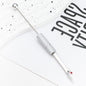 Beadable Seam Ripper Large Size Metallic Glossy Beaded Handle 10
