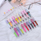 Star Sequin Creative Beadable Pen Plastic 3