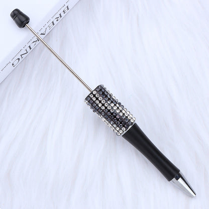 Beadable Pen Rhinestone Studded Metallic Colorful 1.0 mm Tip 13