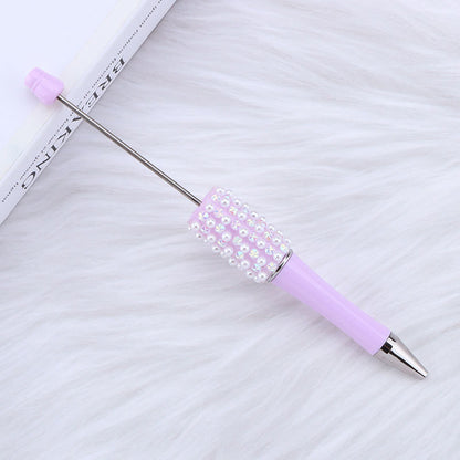 Colorful Pearl Gradient Round Ballpoint Pen Plastic 36