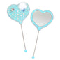 Beadable Heart Shape Handheld Makeup Mirror 17
