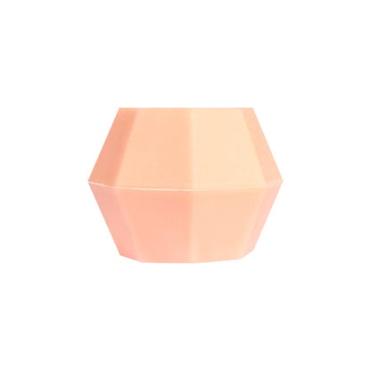 18mm Faceted Silicone Beads Colorful Geometric Shape 50pcs 21