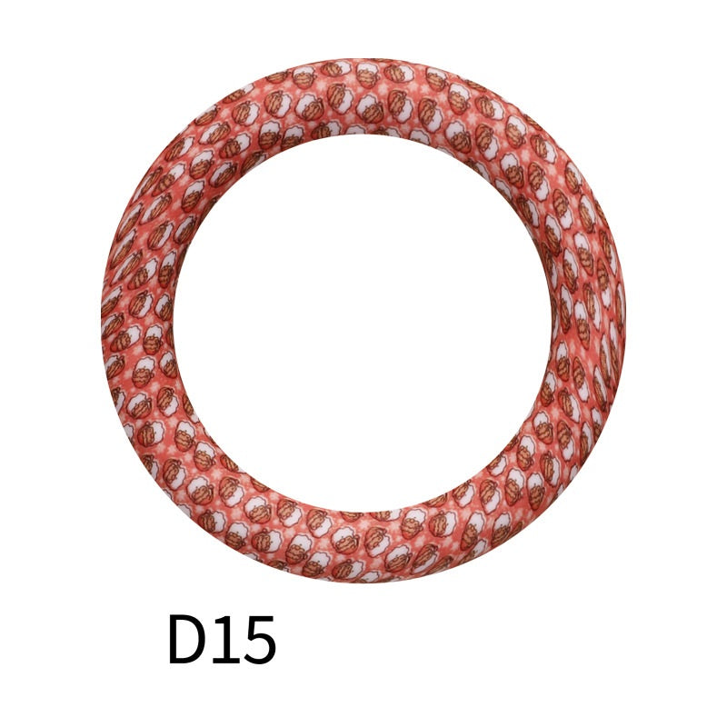 65mm Printing circular silicone rings 17