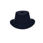 Silicone Focal Beads Cowboy Hat Embossed Brim Matte Colors 20pcs 21
