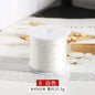 Flat Elastic Thread Cord 1mm Spandex Crystal Shine 60m Roll 5