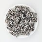 13.5mm Square Leopard Print Silicone Beads 50pcs - 7