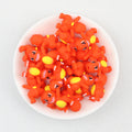 3D Cute Orange Fire Dinosaur Silicone Focal Beads 20Pcs  2