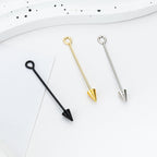 Beadable Metal Eyepins Detachable