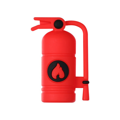 Silicone 3D Focal Beads Fire Fighting Fire Helmet Crossed Axes 20pcs 12