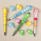 Silicone 3D Focal Beads Reptile Salamander Chameleon Expressive Eyes 20pcs 6