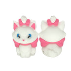 Silicone 3D Focal Beads Disney The Aristocats Sweet Cat Pink Bows