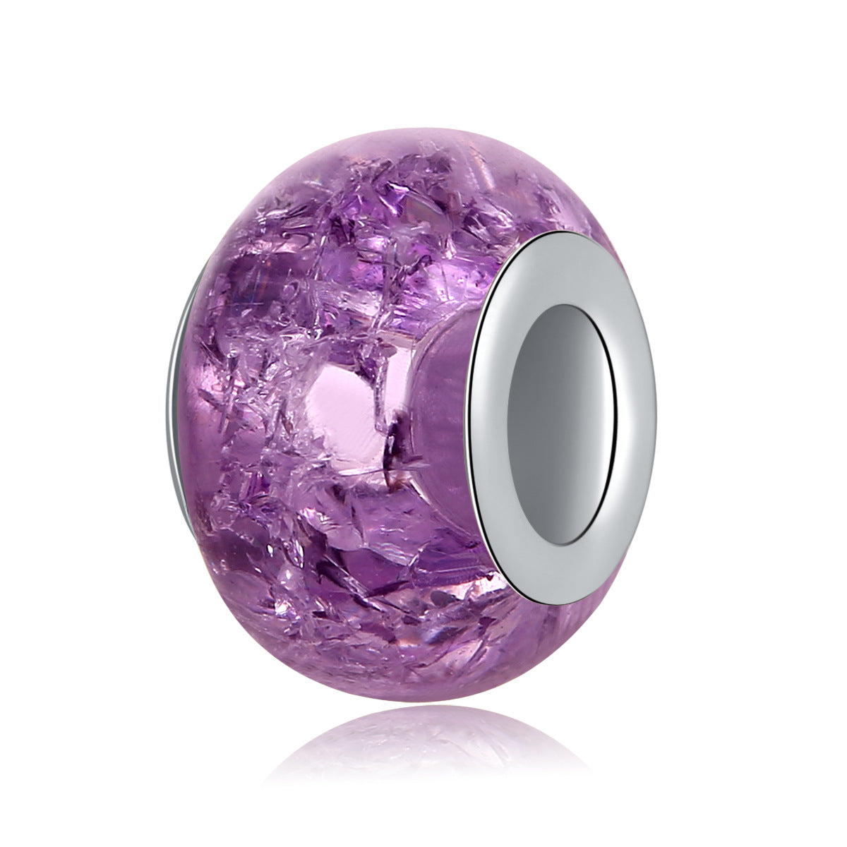 Resin Spacer Beads 9 14mm Imitation Crackle 40pcs 6