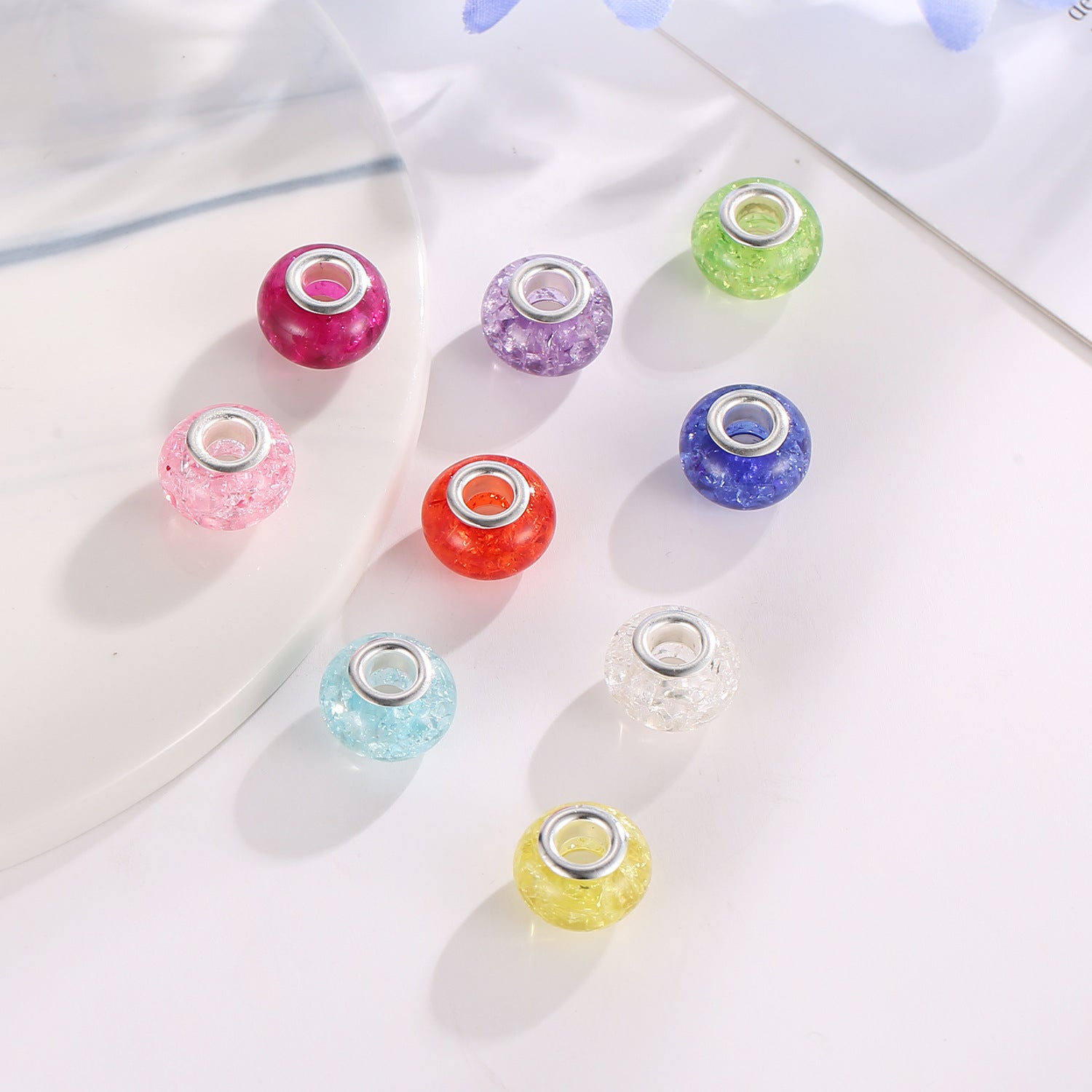 Resin Spacer Beads 9 14mm Imitation Crackle 40pcs 4