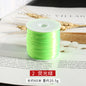 Flat Elastic Thread Cord 1mm Spandex Crystal Shine 60m Roll 17
