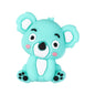 Silicone 3D Focal Beads Koala Sitting Pose Pastel Colors 20pcs 15