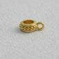 Alloy Double Hole Spacer Beads 10mm Vintage Tibetan Style 90pcs