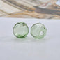 Transparent Faceted Hollow Polygonal Glass Beads 16mm 10pcs 9