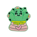Cactus Hug Me Silicone Focal Beads 20pcs