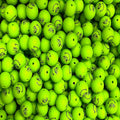 Christmas 15mm Silicone Beads Monster Printed Green 50pcs