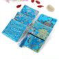 Vintage Chinese Style Brocade Zipper Cloth Pouch 11.5cm 1pc 11