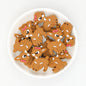Cute Deer with Bow Silicone Focal Beads 20 pcs 3
