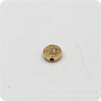 Jesus Portrait Metal Beads 9mm Vintage Alloy Medallion 50pcs 6