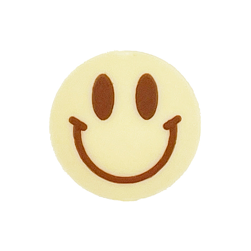 Silicone Focal Beads Smiling Face Bold Eyes Wide Smile 20pcs 2