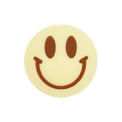 Silicone Focal Beads Smiling Face Bold Eyes Wide Smile 20pcs 2