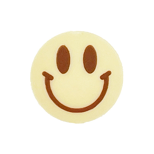 Silicone Focal Beads Smiling Face Bold Eyes Wide Smile 20pcs 2