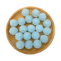 Sugar Acrylic Bubblegum Beads 20mm Frosted Texture Mixed Colors 50pcs 8