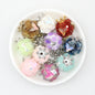Mermaid Tail Polymer Clay  Beads Fancy 5pcs 22mm  2