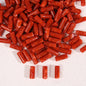 Dual-Color Tube Acrylic Beads 18x7mm Glossy Swirls 200pcs 17