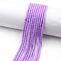 Flat Clay Beads 4mm Solid Color Polymer Disc 10strands 38