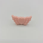 Wing Silicone Beads Mixed Colors 20pcs 19