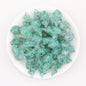 Sparkling Bow Shaped Silicone Focal Beads Glitter Effect 20pcs 10