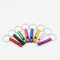 Outdoor Survival Whistle Keychain Aluminum Alloy Lightweight Durable