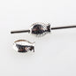 Fish Metal Beads 14mm Chunky Gold and Silver Tone 50pcs 3