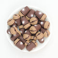 3D Dark Brown Coffee Cup Silicone Focal Beads 20Pcs  2
