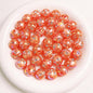 Diamond Round Acrylic Beads 16mm Glossy Faceted Mixed Colors 10pcs 9