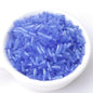 Plating Metallic Color Twisted Bugle Glass Beads 6mm 2500pcs 39