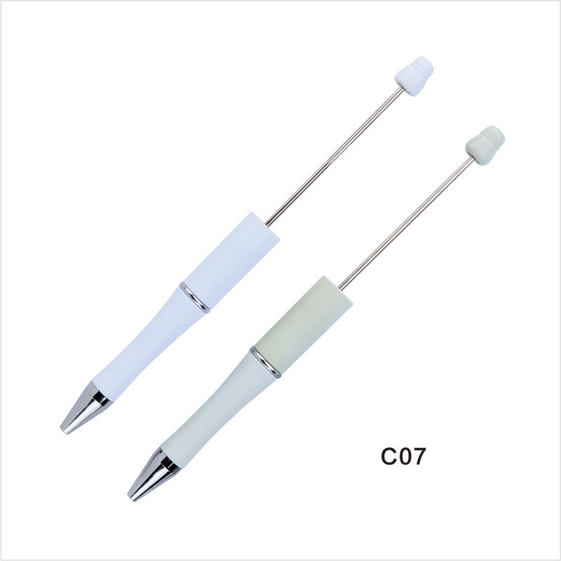 Beadable Pen Light-Sensitive Color Changing Pastel Plastic Shell 9