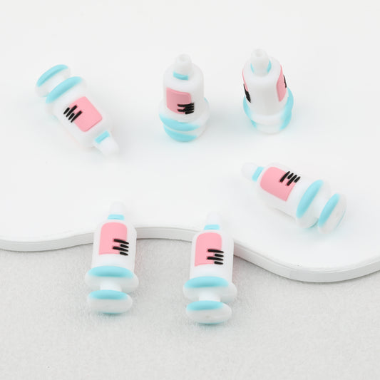 Medical Syringe 3D Silicone Focal Beads 20 pcs 2