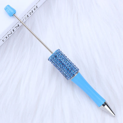Beadable Pen Rhinestone Studded Metallic Colorful 1.0 mm Tip 15