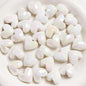 Faceted Heart Acrylic Beads 17.5mm Pastel Vibrant Mixed 10pcs 5