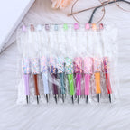Star Sequin Creative Beadable Pen Plastic 5