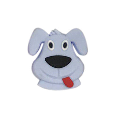 Silicone Focal Beads Puppy Goofy Dog Face Tongue Out 20pcs 6
