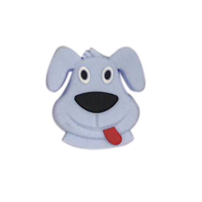 Silicone Focal Beads Puppy Goofy Dog Face Tongue Out 20pcs 6