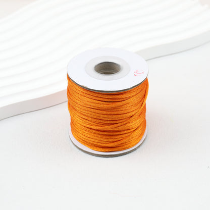Nylon String Beading Cord 2mm Diameter Gold 38 Yards
